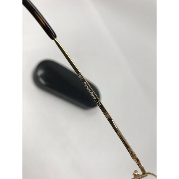 FENDI Eyeglasses F556 Gold Color F 556 Diamond Beauty 51 [] 18 - 130 - Picture 6 of 12